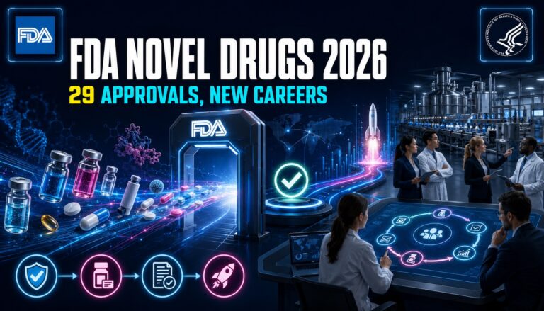 Which Careers Grow Around FDA’s 29 Novel Drug Approvals; Will New Launches Expand Pharma Work?