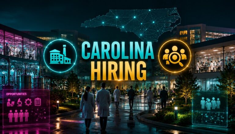 7 Companies Hiring in North Carolina as July 2026 Biopharma Postings Rise 26%