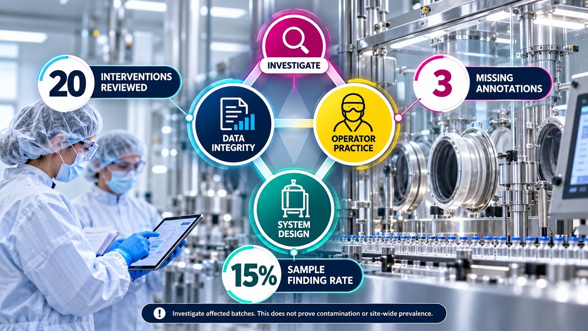 Aseptic GMP audit_ investigate findings