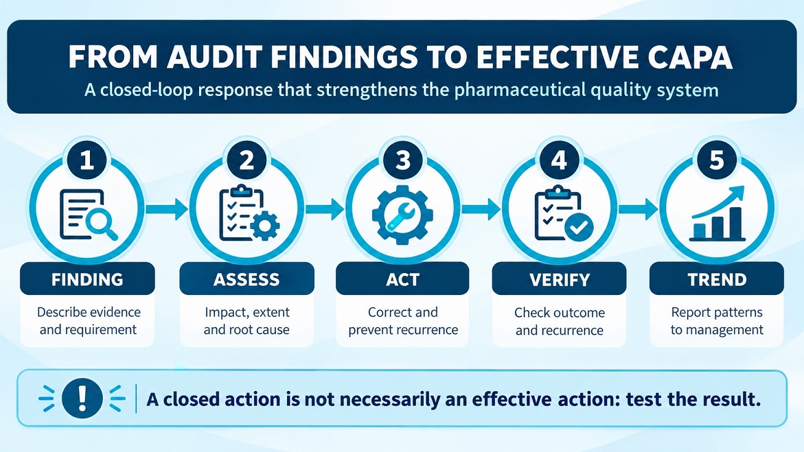 From Audit Findings to Effective CAPA