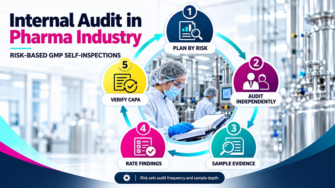 Risk-based GMP self-inspection cycle