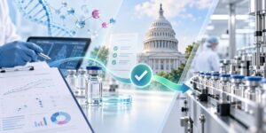 FDA accelerated approval connects clinical evidence, regulatory review, and GMP manufacturing readiness to support safe and effective drug development.